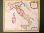 [mapa Włoch, 1750] L'Italie qui comprend les Etats de Piemont, les Duches de Milan, de Parme, de Modene, de Mantoue &c. les Republiques de Genes, de Veinse, de Luques ...