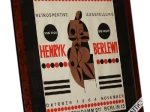 [plakat, 1964] Henryk Berlewi. Retrospektive Ausstellung von 1908 bis Heute. Oktober-November 1964 Institut Francais de Berlin