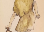 [karykatura, 1938] Ludwik Solski