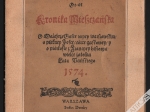 Kronika mieszczańska. O Malchrze Gąsce rajcy warszawskim, o pięknej Zofce córze Gąskowej i o piórkosie z Francyej historya wielce żałosna. Lata Pańskiego 1574. 