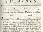 Dictionnaire portatif des Theatres, contenant l`origine des differens theatres de Paris; Le nom de toutes les Pieces qui y ont ete reprefentees depuis leur etabliffement, & des Pieces jouees en Province, ou qui ont fimplement paru par la voie de l`impreff