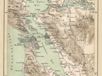 [mapa, ok.1895] San Francisco und Umgebung [San Francisco i okolice]