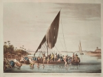 [grafika, ok. 1804] Ferry boat near Nedssili