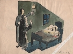 [rysunek, lata 30-te] Rodzina żydowska / Scena przydrożna