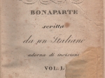 Storia di Napoleone Bonaparte scritta da un Italiano adorna di incisioni, vol. I-III [współoprawne]