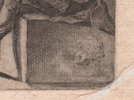 [rycina, 1758] Towarzystwo sześciu pań z artystą w jego pokoju