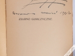 Ziarno gorczyczne [autograf]