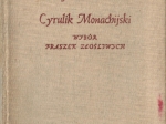Cyrulik Monachijski. Wybór fraszek złośliwych [nakładem autora]