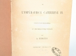 Mémoires de l'Impératrice Catherine II. Ecrits par elle-même et précédés d'une préface par A. Herzen