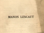 Historya Manon Lescaut i kawalera des Grieux [dedykacja od T. Boya Żeleńskiego !!]