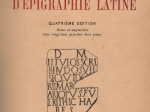 Cours d'Epigraphie latine