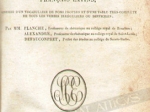 Dictionnaire Francais-Grec compose sur le plan des meilleurs dictionnaires Francais-Latins