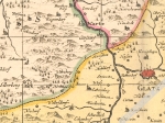[mapa, Hrabstwo Kłodzkie, ok. 1660 r.] Comitatus Glatz