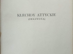 Klechdy attyckie, seria trzecia