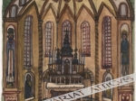 [akwarela, przed 1939] [wnętrze cerkwi, tzw. kapliczka]