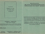 [dokument, lata 1940-ter.] Legitymacja szkolna [Generalna Gubernia] [czysty blankiet]