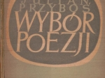 Wybór poezji  [autograf]