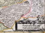 [mapa, Inflanty, Kurlandia, ok. 1710]  Ducatuum Livoniae et Curlandiae cum vicinis insulis Nova Exhibito geografica editore Io. Baptista Homanno Norimbergae.