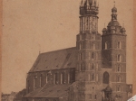 [fotografia, ok. 1890] Kraków. Kościół N. Panny Maryi [Wniebowzięcia Najświętszej Maryi Panny]
