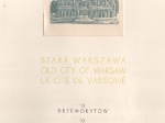 [teka graficzna, po 1972] Stara Warszawa. Old City of Warsaw. La Cite de Varsovie. 10 drzeworytów. 10 wood-engravings. 10 gravures sur bois 