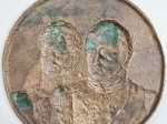 [medalion, XIX w.-pocz. XX w.] Napoleon Bonaparte i Książę Józef Poniatowski