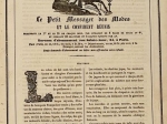 Le Petit Messager des Modes et le confident reunis