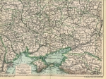 [mapa, 1895] Sudrussland, Krim und Taurien [Rosja Południowa, Krym i Wołyń, [Ukraina]]