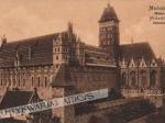 [pocztówka, 1906] Marienburg (Westpr.). Hochschloss. Sudostecke [Malbork]