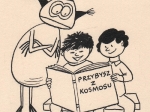 [rysunek, 1978] "-Ależ tu bujdy w tej książce!"