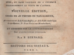 Histoire naturelle de Buffon: Histoire des Oiseaux, tome I