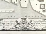 [rycina, 1756 r.] A Geometrical Plan, and West Elevation of His Majesty's Dock Yard, near Plymouth