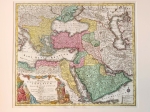 [mapa, Imperium Osmańskie, ok. 1750] Magni Turcarum Dominatoris Imperium