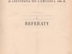 Pamiętnik V Powszechnego Zjazdu Historyków Polskich w Warszawie 28-go listopada do 4-go grudnia 1930 r., t. I: Referaty