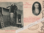 [pocztówka, ok. 1902] [Dom Goethego we Frankfurcie nad Menem] Gruss aus dem Goethehaus zu Frankfurt a. M. Brunnen im Goethehaus