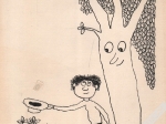 [rysunek, 1992] Ilustracja do wiersza "Kto się budzi wiosną" Joanny Papuzińskiej