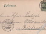 [pocztówka, 1901] Gruss aus Striegau  [Strzegom]