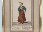[miedzioryt, Fille de qualite Greque de la ville de Pera [Greczynka z miasta Pera]