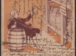 [pocztówka, ok. 1902] Breslau. The Continental Bodega Company [miłośnik wina, karta reklamowa]