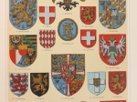 [rycina, 1909] Wappen I, Wappen II [herby państw i regionów]