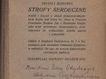 Strofy serdeczne [autograf]