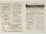 Wiadomości Budowlane. Nr 6, Warszawa, 9 Lutego 1913 r.  Rok III