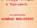 3 Maja 1982 r. w Warszawie fotografował Konrad Mieleszko [20 fotografii]