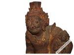 [rzeźba, Bali, XIX-XX w.] Garuda z Wisznu i Lakszmi