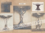 [fotografie, ok. 1900] Etażery