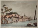 [grafika, ok. 1802] The town of Foua, on the banks of the Nile