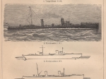 [rycina, ok. 1908] Torpedos und Seeminen. I-II. [torpedy i miny morskie]