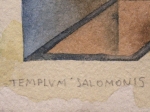 [rysunek, 1990] Templum Salomonis