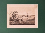 [rycina, 1856-59] Ruiny zamku w Trokach