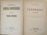 Zaporożec. Powieść