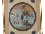 [para malowideł na jedwabiu, Persja, XIX w.] [orszak książęcy]